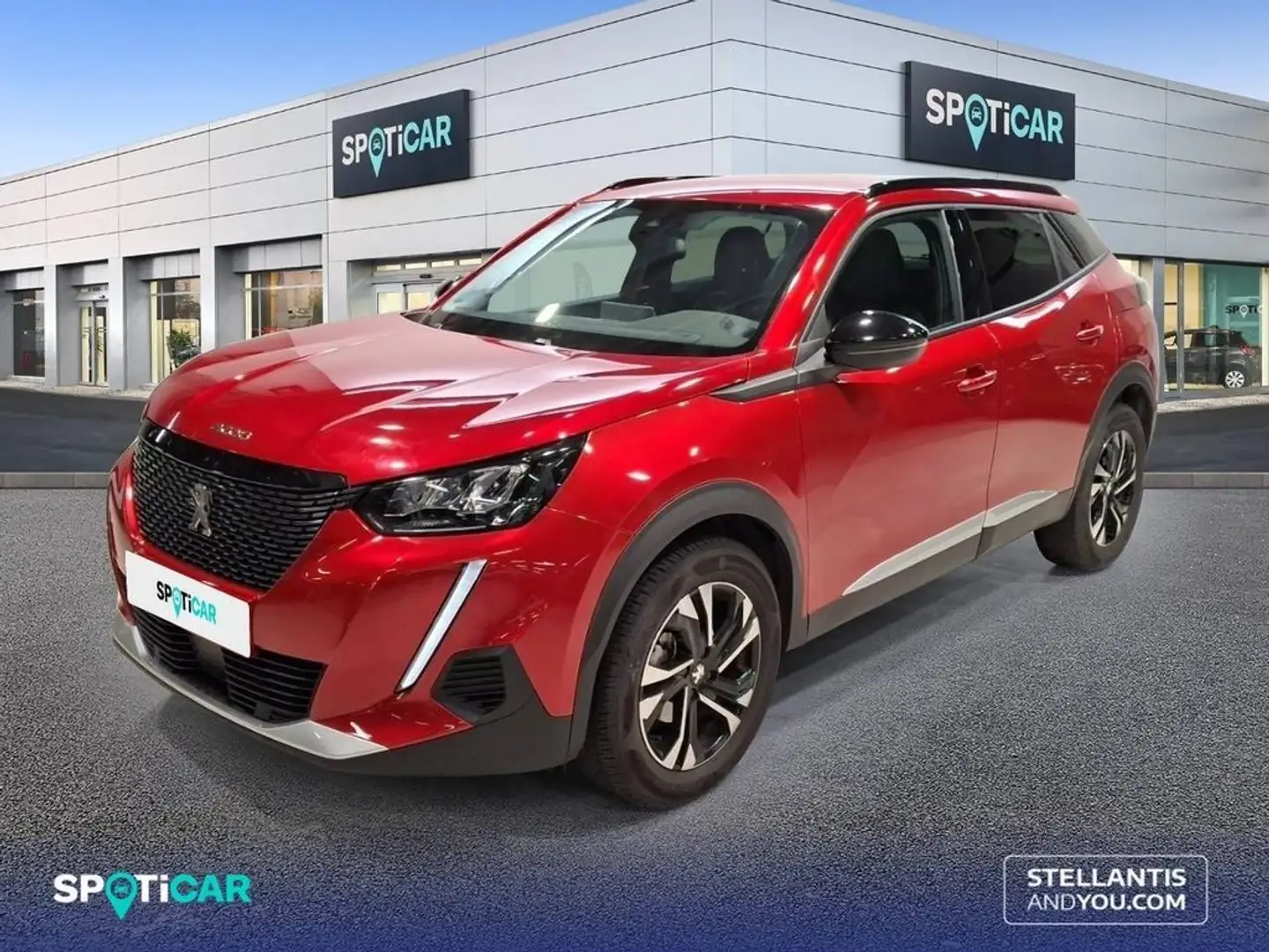 Peugeot 2008 1.2 PureTech S&S Allure Pack EAT8 130 Rouge - 1