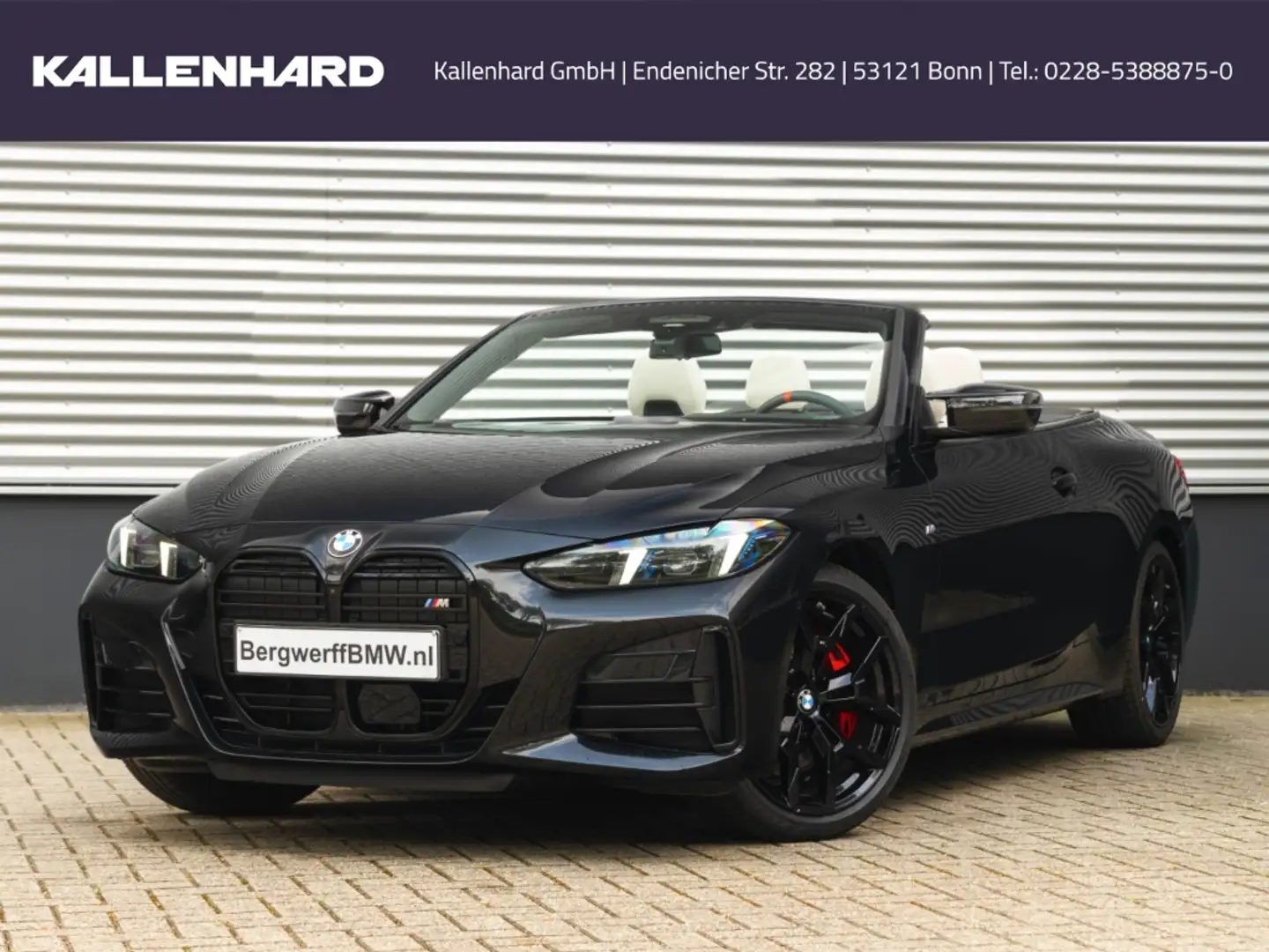 BMW 440 ixDrive Cabrio-SHZ-Ind.Leder-Sitzbelüftung Schwarz - 1
