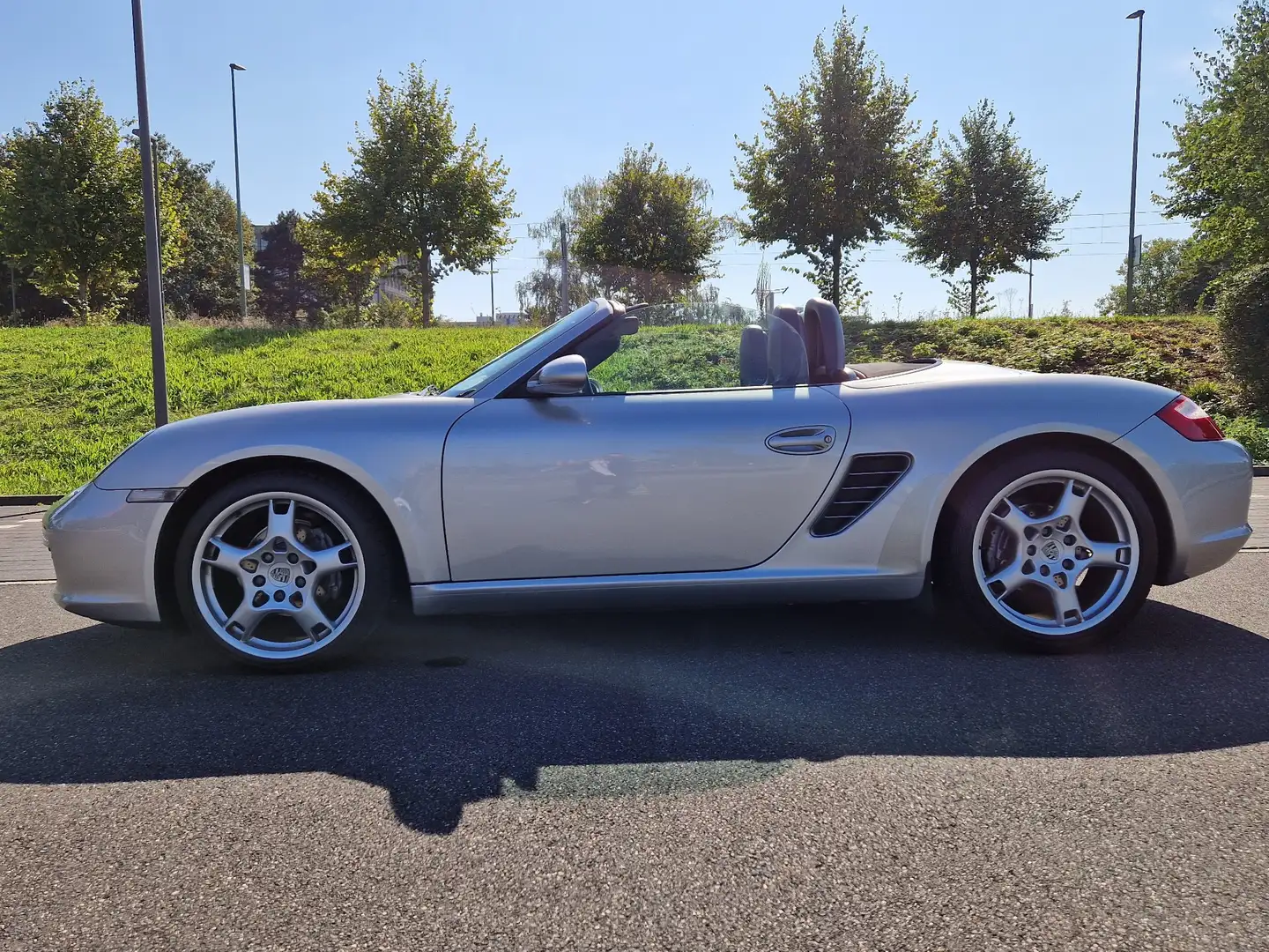 Porsche Boxster 987, 1.Hand, Unfallfrei, Klima, Sport Leder, Xenon Silber - 2