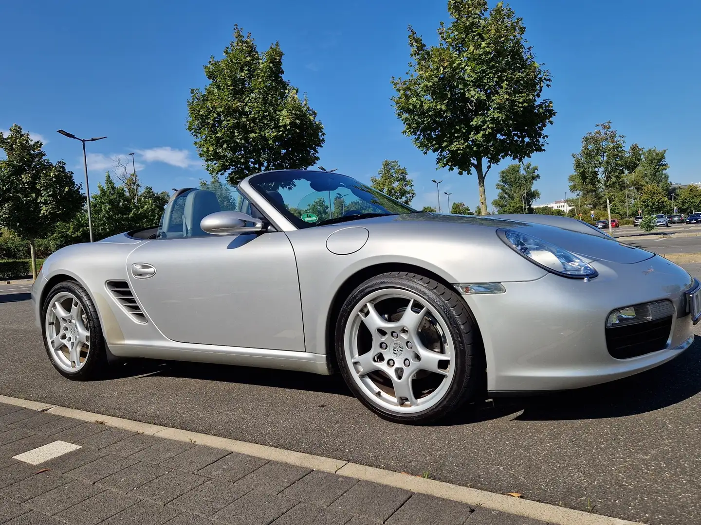 Porsche Boxster 987, 1.Hand, Unfallfrei, Klima, Sport Leder, Xenon Silber - 1
