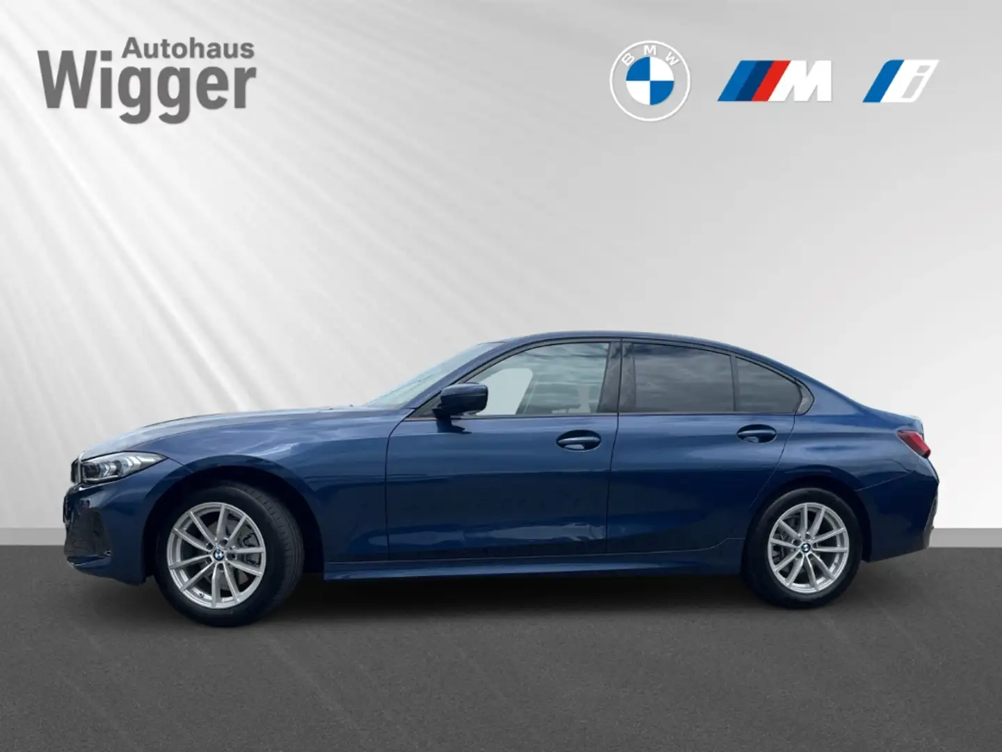 BMW 320 d Limousine/HUD/Navigation/Soundsystem/LED Blau - 2