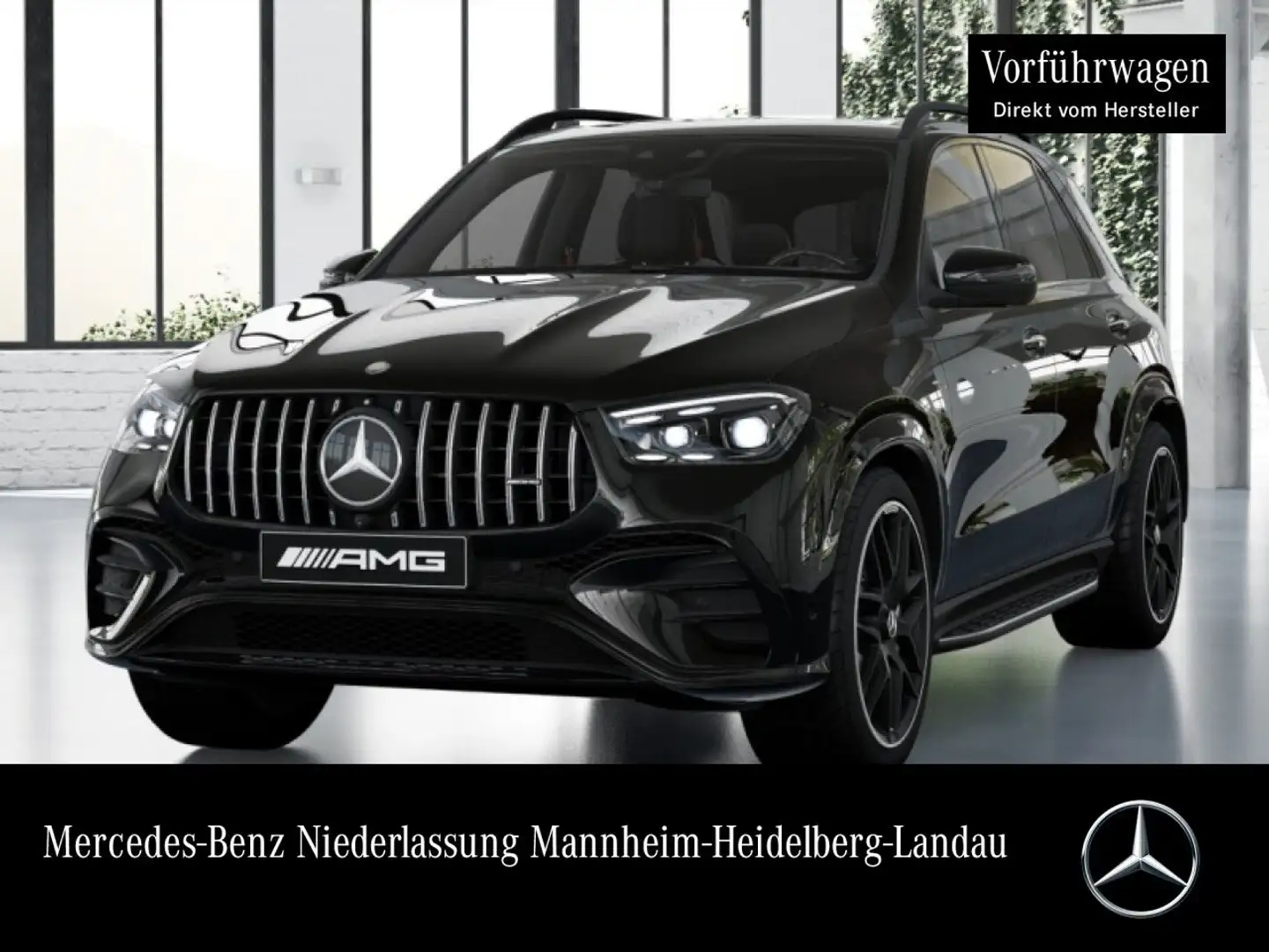 Mercedes-Benz GLE 53 AMG GLE 53 4M NIGHT+PANO+360+AHK+MULTIBEAM+CARBON+22" Schwarz - 1