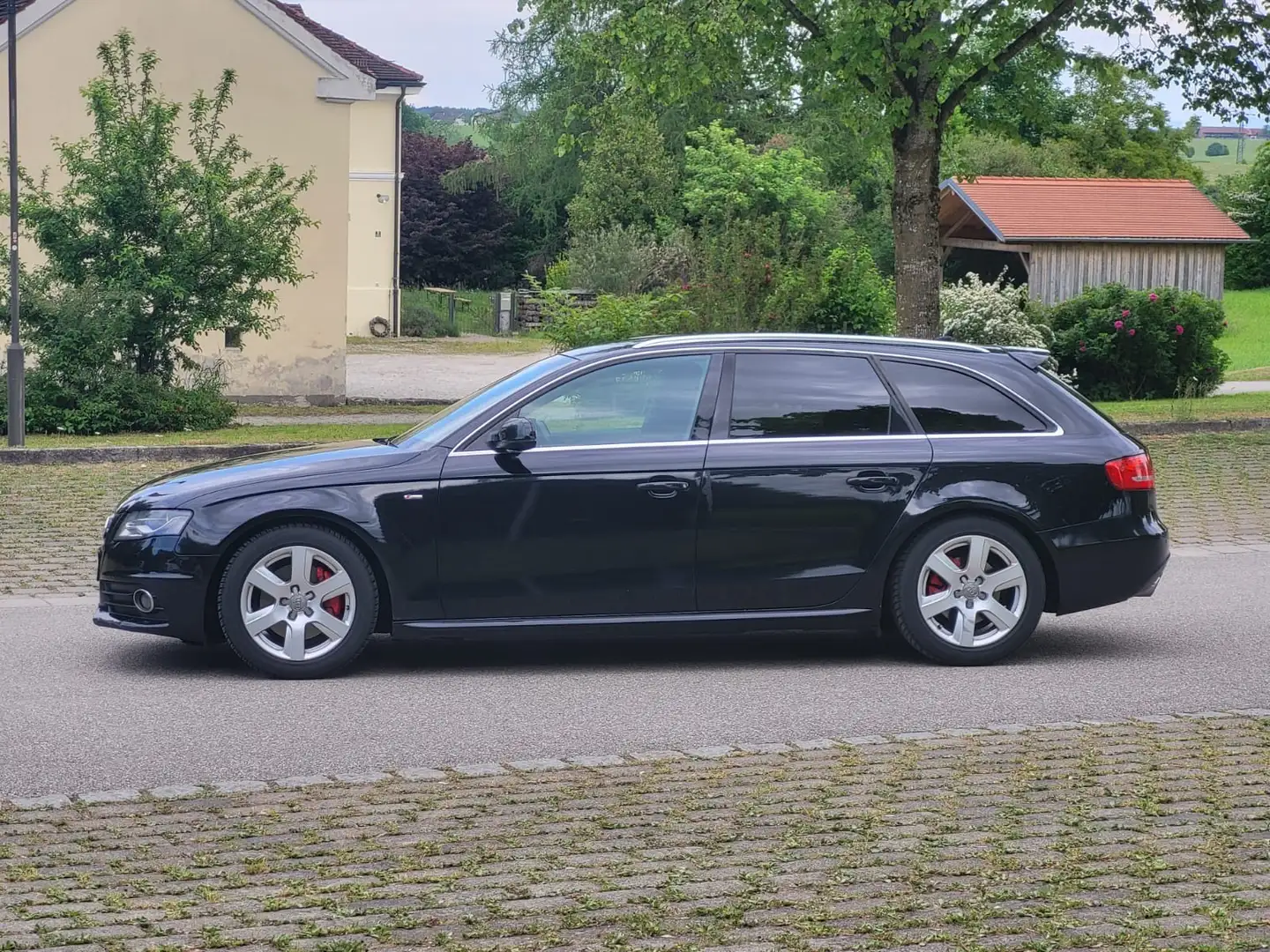 Audi A4 Avant 3.0 TDI DPF quattro S line Sportpaket (plus) Schwarz - 2