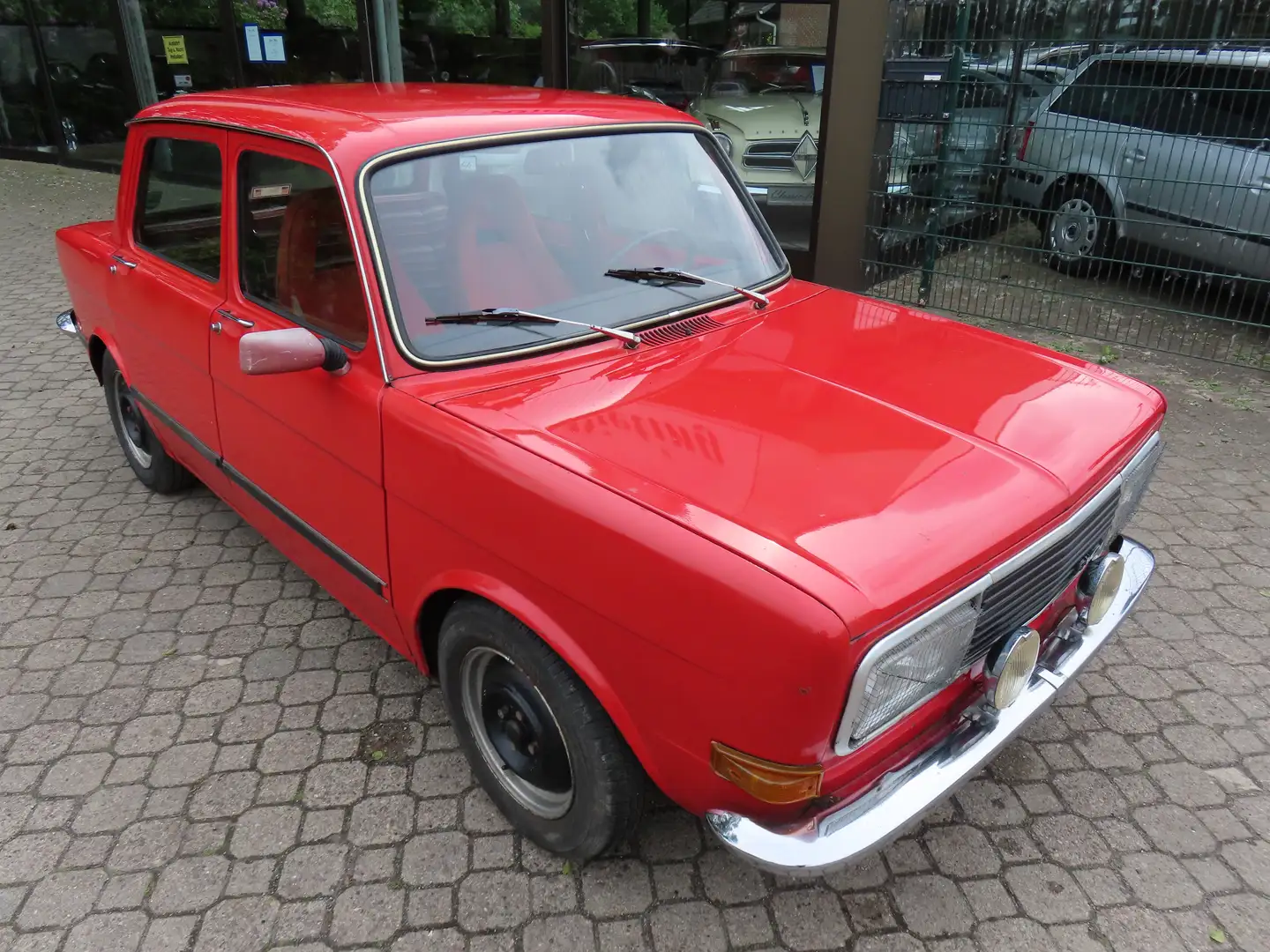 Oldtimer Simca 1000 1005 GLS *läuft+fährt*braucht Arbeit* Roşu - 1