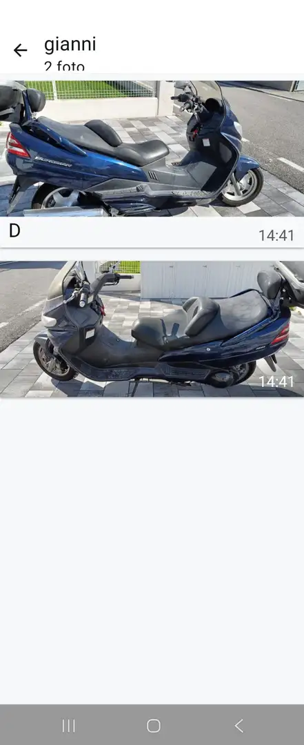 Suzuki Burgman 400 Blu/Azzurro - 1