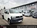 Volkswagen T5 Transporter T5 Pritsche Doppelkabine TÜV 09/27 AHK Klima 1.Han Blanc - thumbnail 3