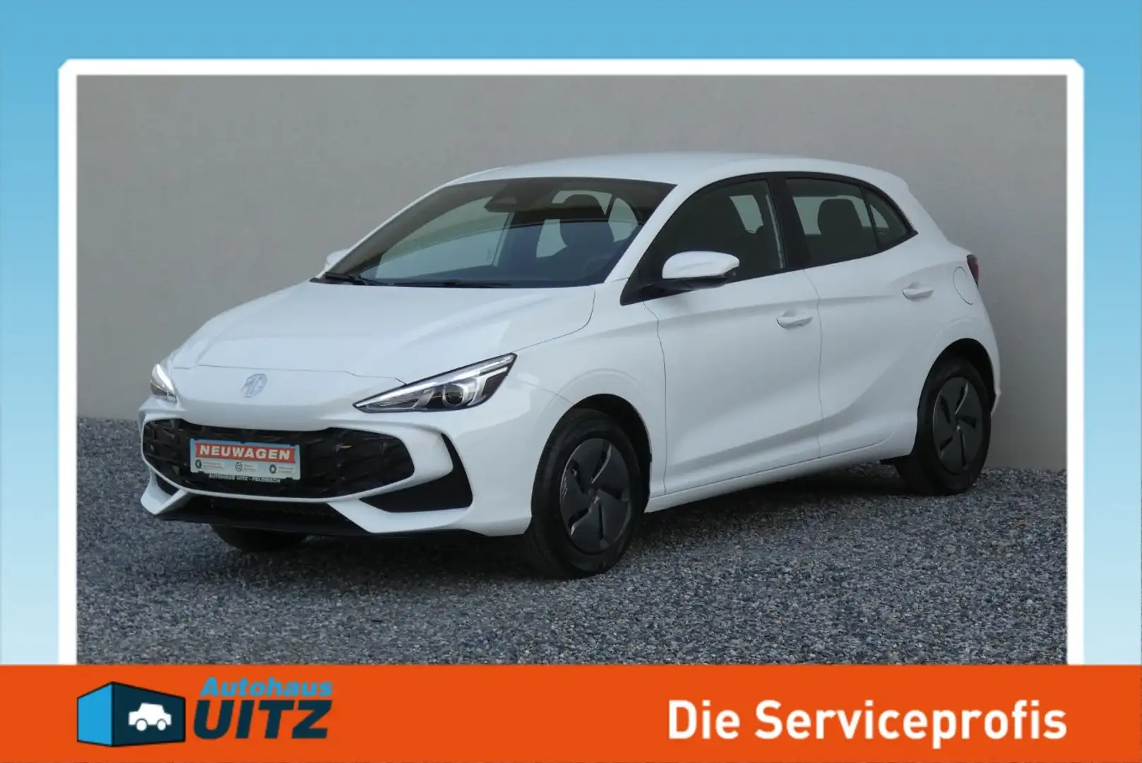 MG MG3 Hybrid+ Select +RFK+PDC+Klima+ACC+Autom. Weiß - 1
