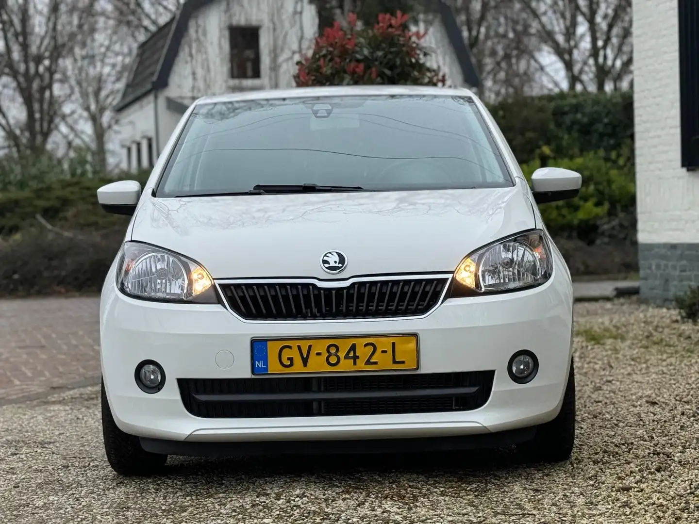 Skoda Citigo 1.0 Greentech Edition|52DKM!|NAP|5DRS|Airco| Weiß - 2