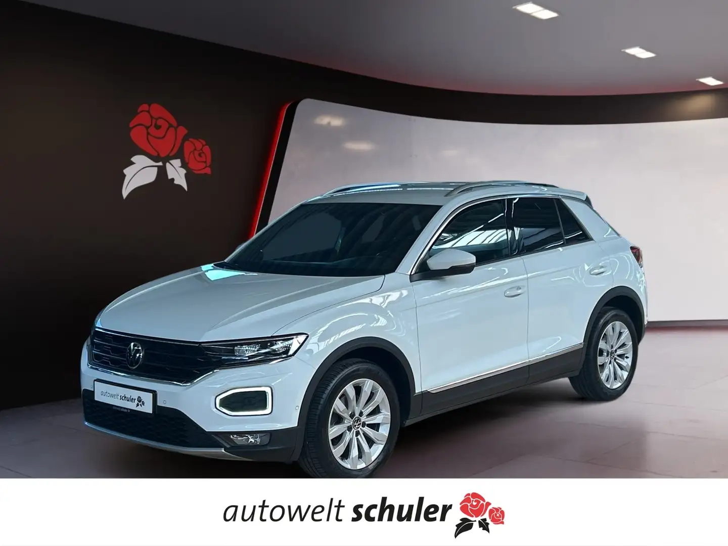 Volkswagen T-Roc 1.5 TSI DSG Sport AHK LED Navi PDC Rfk Blanco - 1