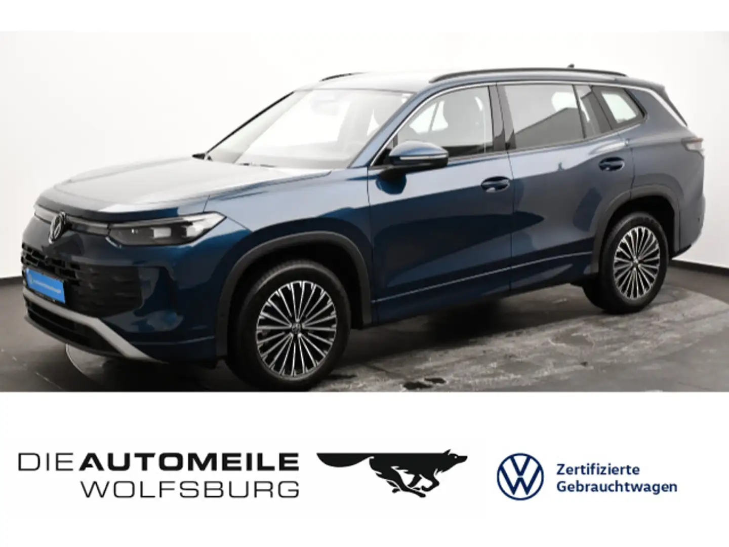 Volkswagen Tayron 2.0 TDI 4M DSG Life Matrix/AHK/ACC/7.Sitz Blau - 1