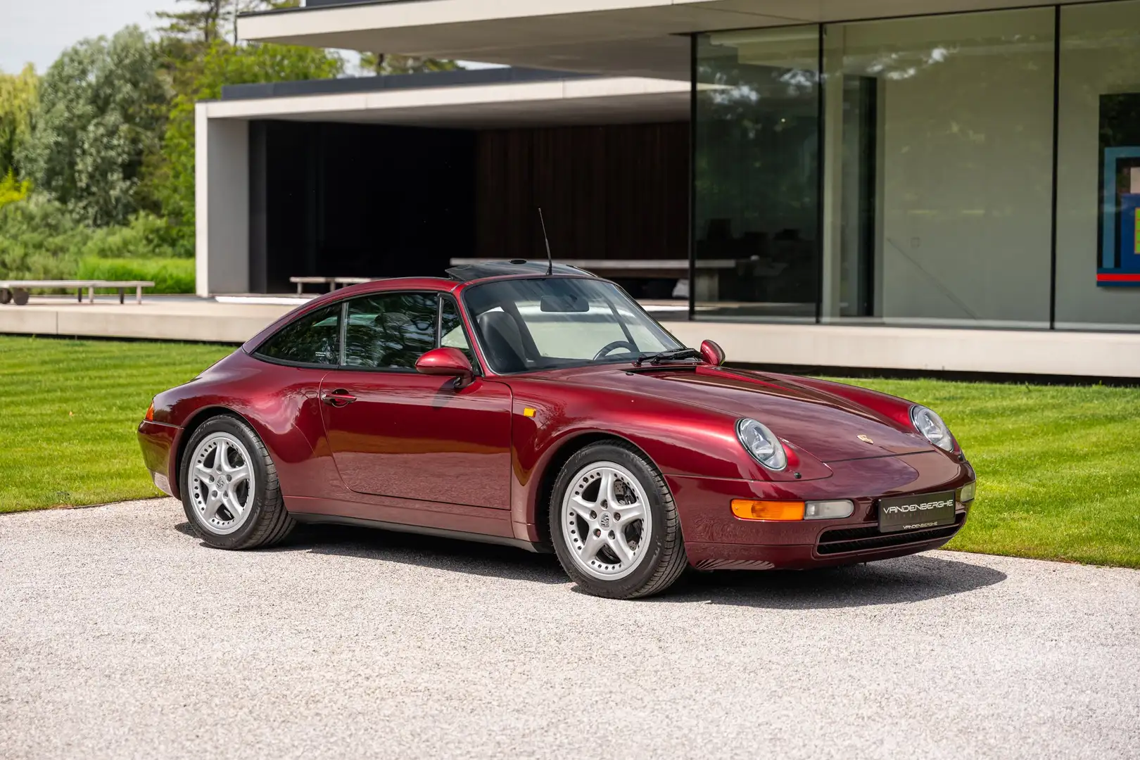 Porsche 993 TARGA / C00 / 100% FIRST PAINT / LOW MILEAGE Rouge - 1