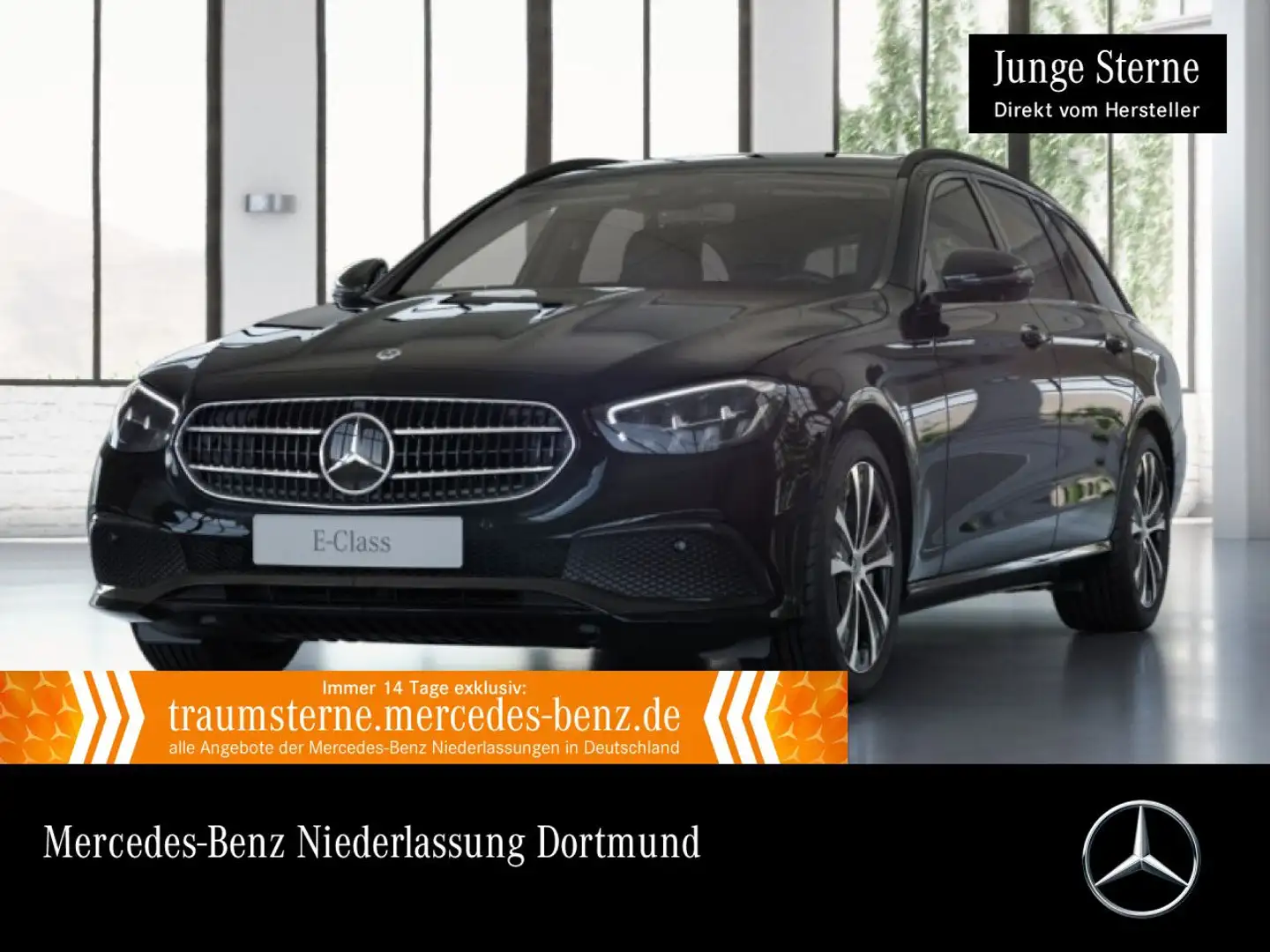 Mercedes-Benz E 300 de T AVANTG+NIGHT+360+LED+FAHRASS+BURMESTER Schwarz - 1