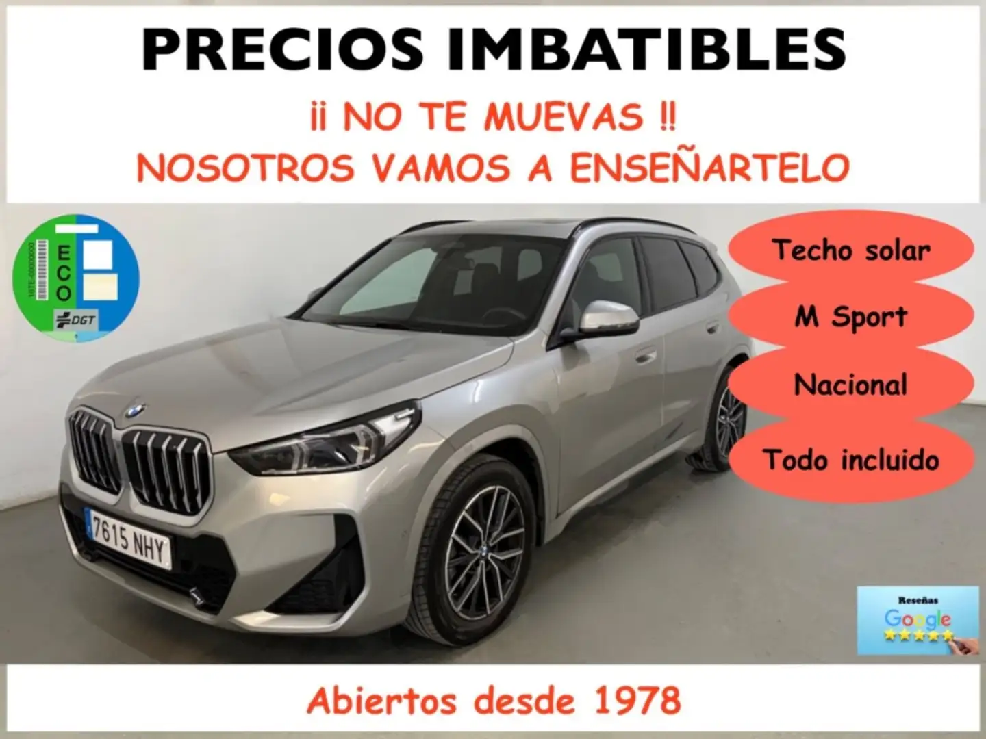BMW X1 sDrive 20dA M Sport Gris - 1