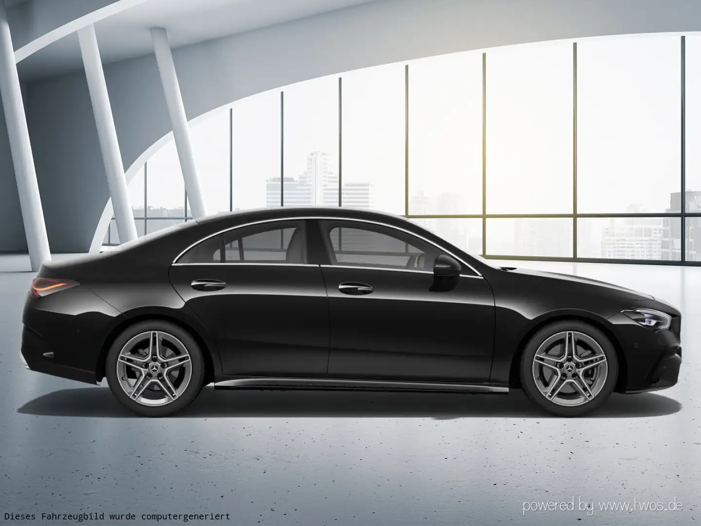 Mercedes-Benz CLA 200 CLA 200 Coupé AMG Adv+ KEYLESS WinterPak RüKam Noir - 2