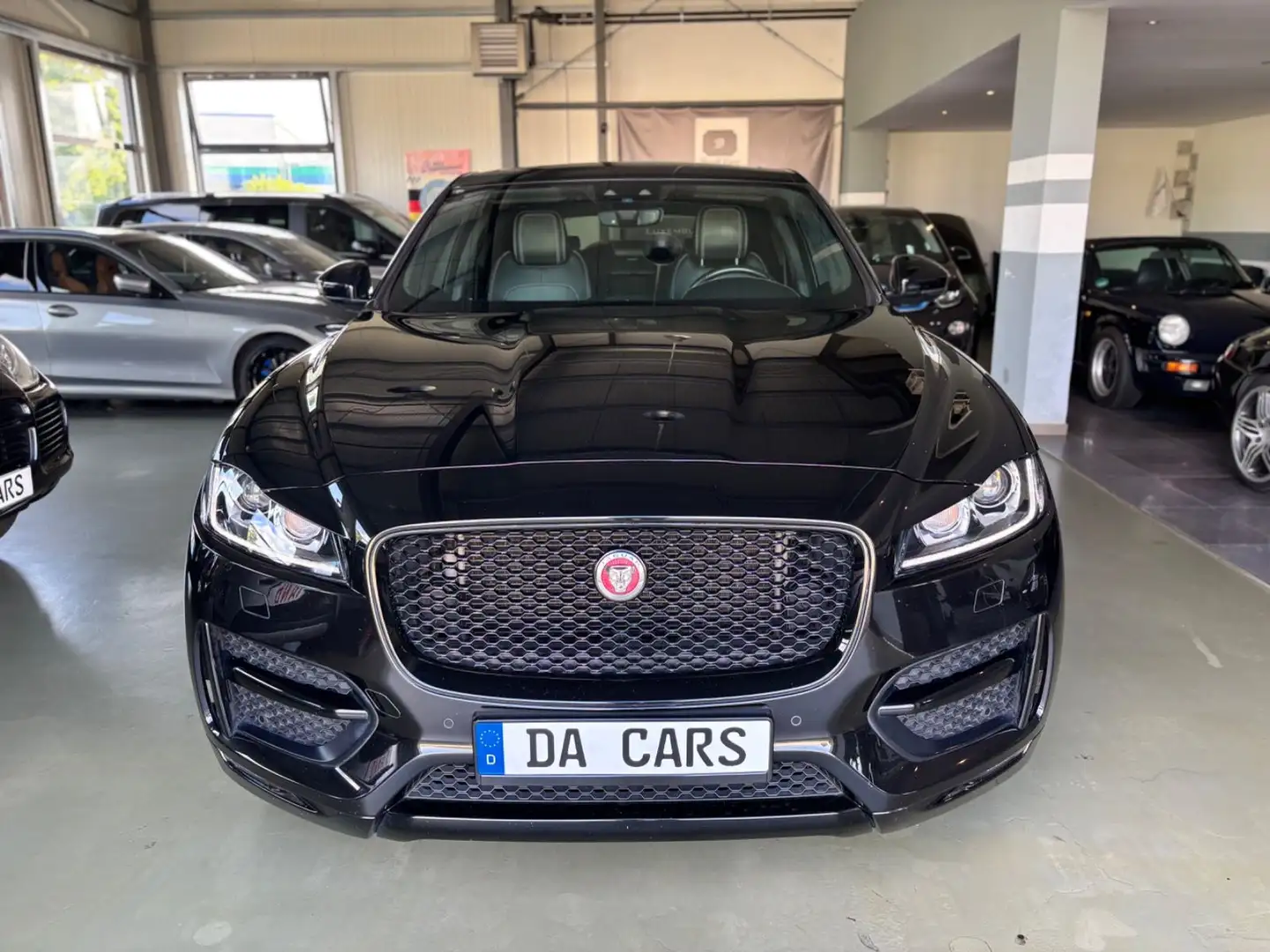 Jaguar F-Pace F-PACE R-Sport AWD Automatik/Leder/Panorama-Voll Schwarz - 2