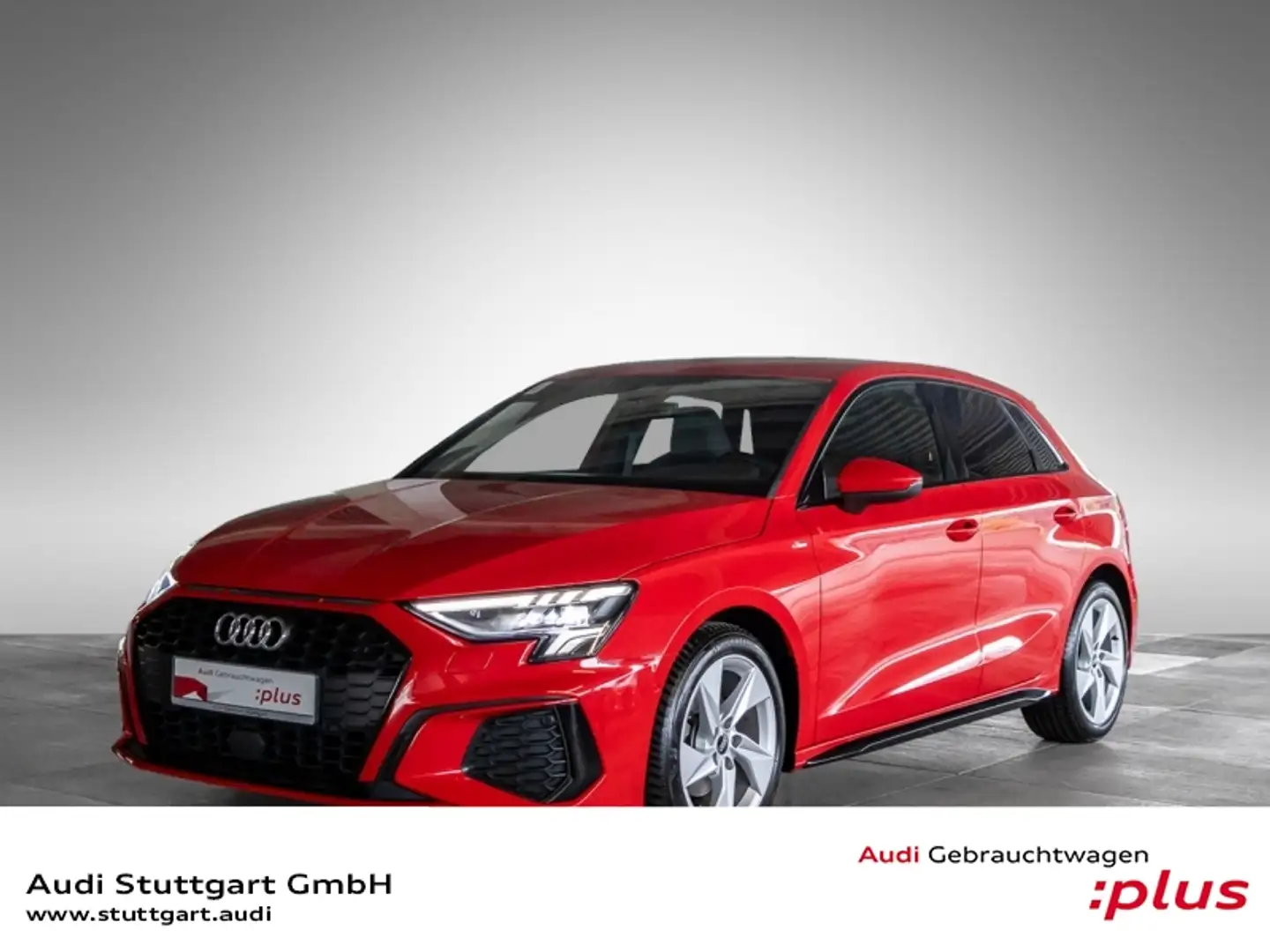Audi A3 Sportback 30 TDI S line Navi Leder VC ACC Rot - 1