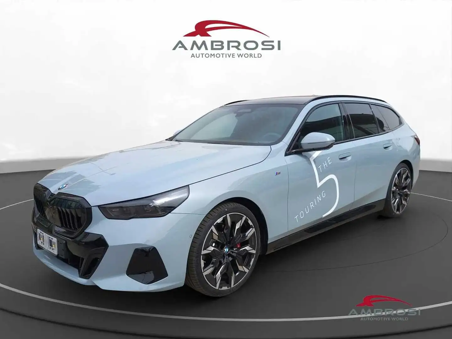BMW 520 Touring 520d xDrive Touring Msport Pro Innovation Szary - 1