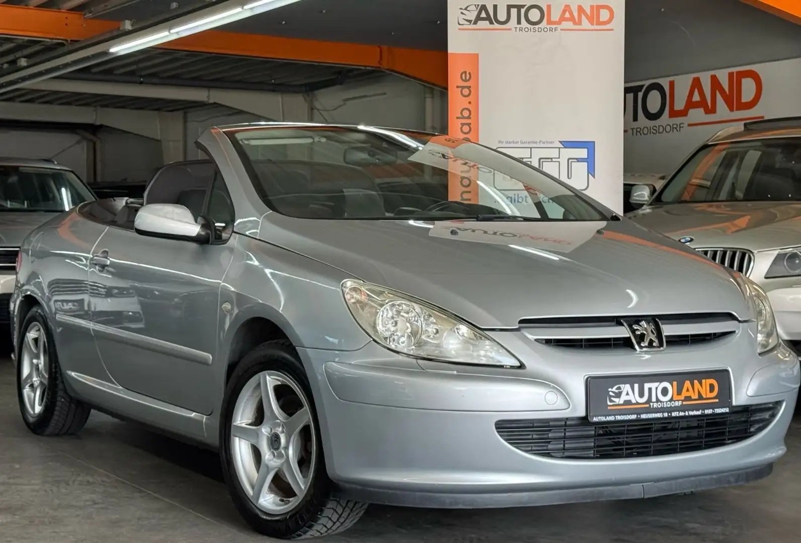 Peugeot 307 CC Cabrio-Coupe*KLIMAAUTOM*SHZG*LEDER*PDC* Gris - 1
