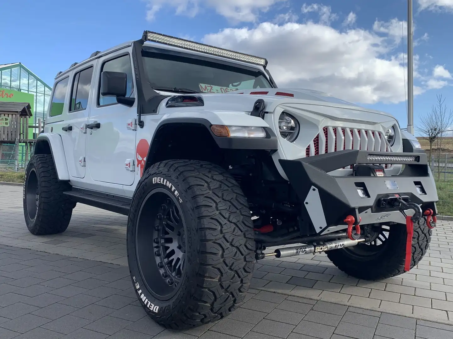 Jeep Wrangler Wrangler 3.6  Einzelstück  LPG 80000€ ohne TÜV Weiß - 1
