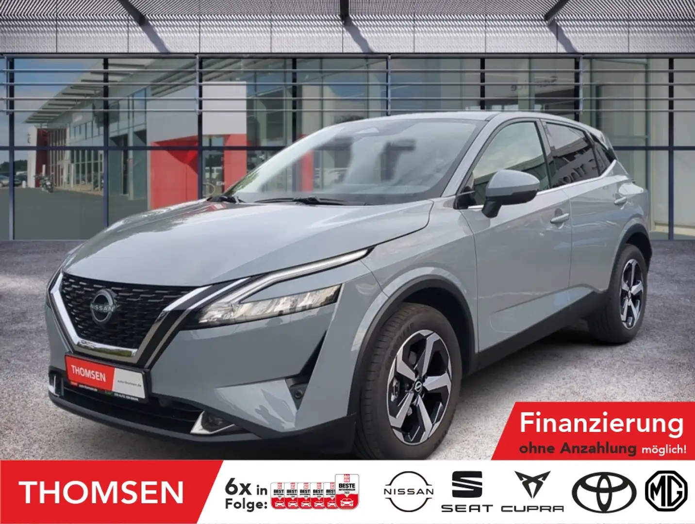 Nissan Qashqai N-Connecta inkl. Überführungskosten❗️Winter & Busi Silber - 1