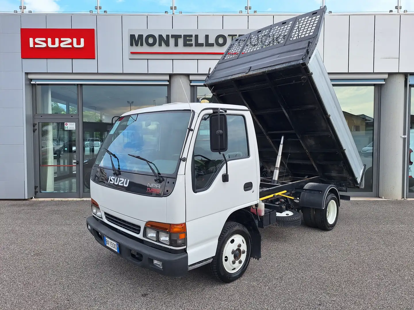 Isuzu NPR P35 3.0D 95CV RIB. TRIL. 3270X2050mm est 975kg Blanc - 1