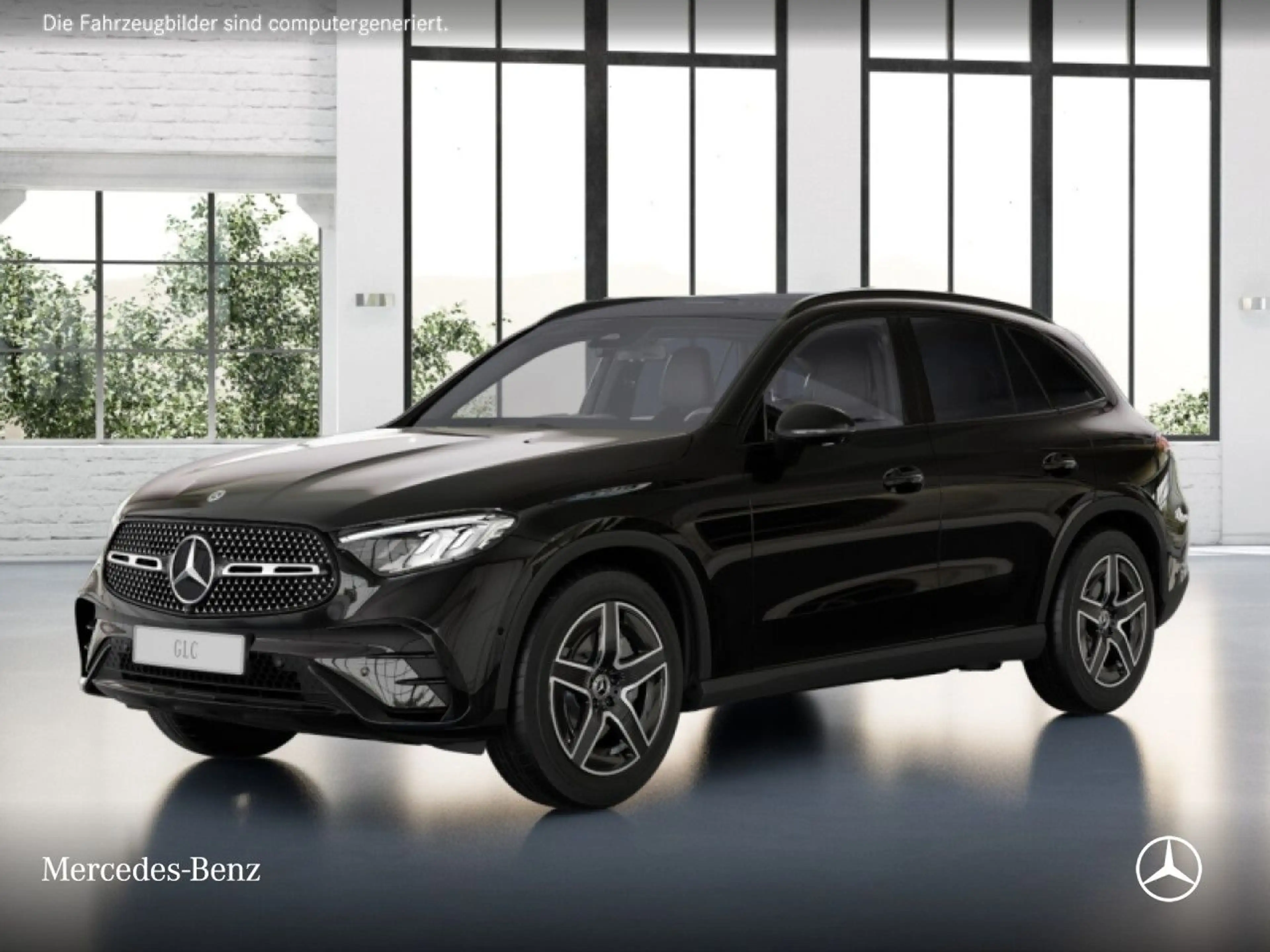Mercedes-Benz GLC 200 4M AMG+NIGHT+PANO+360+LED+TOTW+KEYLESS+9G — photo 13