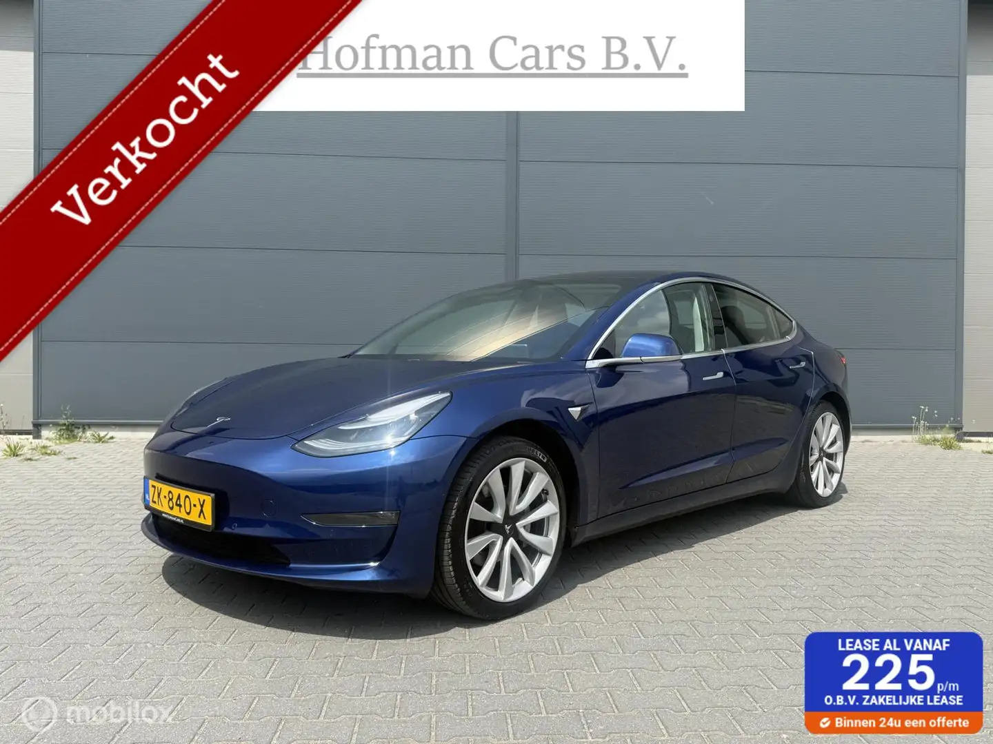 Tesla Model 3 Standard RWD FSD Plus 19Inch 60 kWh Blue MARGE Blu/Azzurro - 1