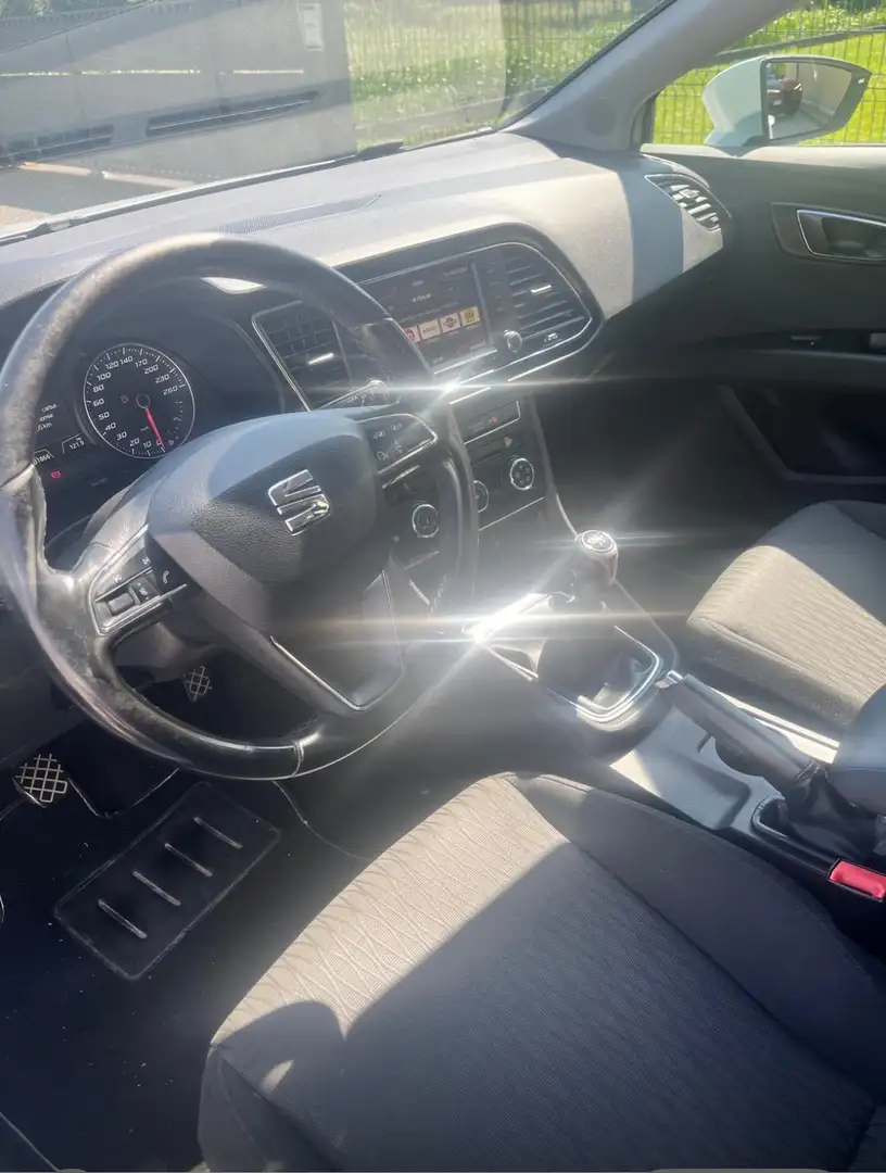 SEAT Leon Leon III 2013 5p 1.6 tdi cr Business High s Bianco - 2
