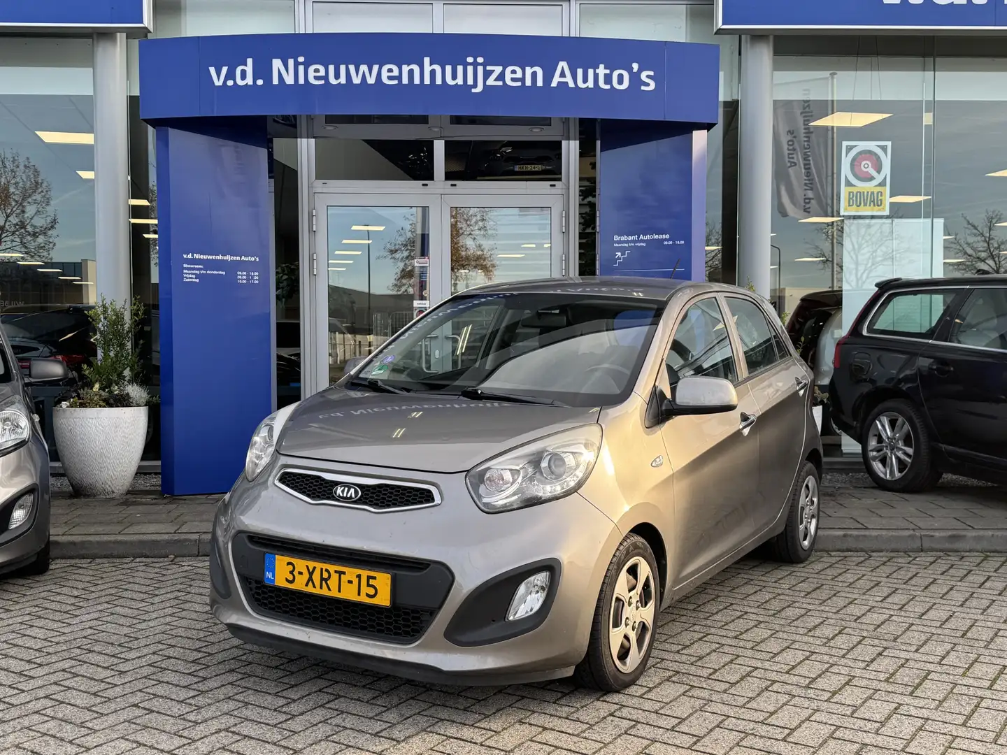 Kia Picanto 1.0 CVVT BusinessLine 62dkm 1ste eigenaar Trekhaak Gris - 1