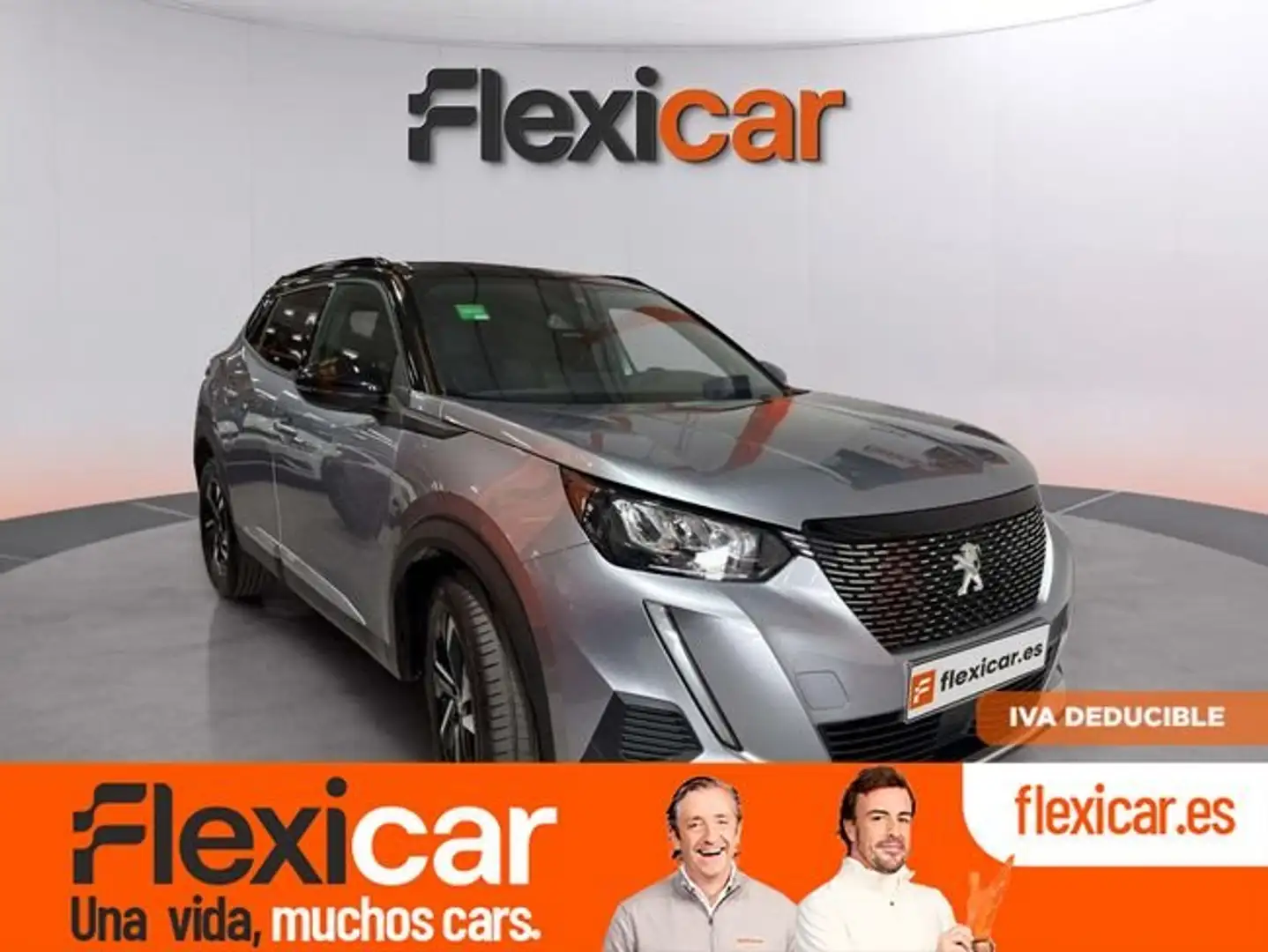 Peugeot 2008 1.2 PureTech S&S Allure EAT8 130 Gris - 1