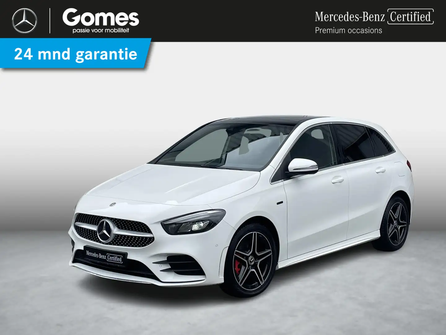 Mercedes-Benz B 250 e AMG | Trekhaak | Panoramadak | Wit - 1