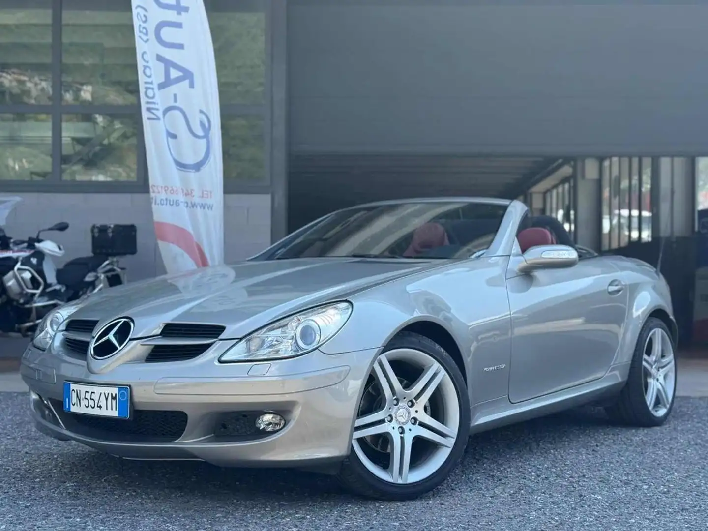 Mercedes-Benz SLK 200 Kompressor cat Grigio - 2