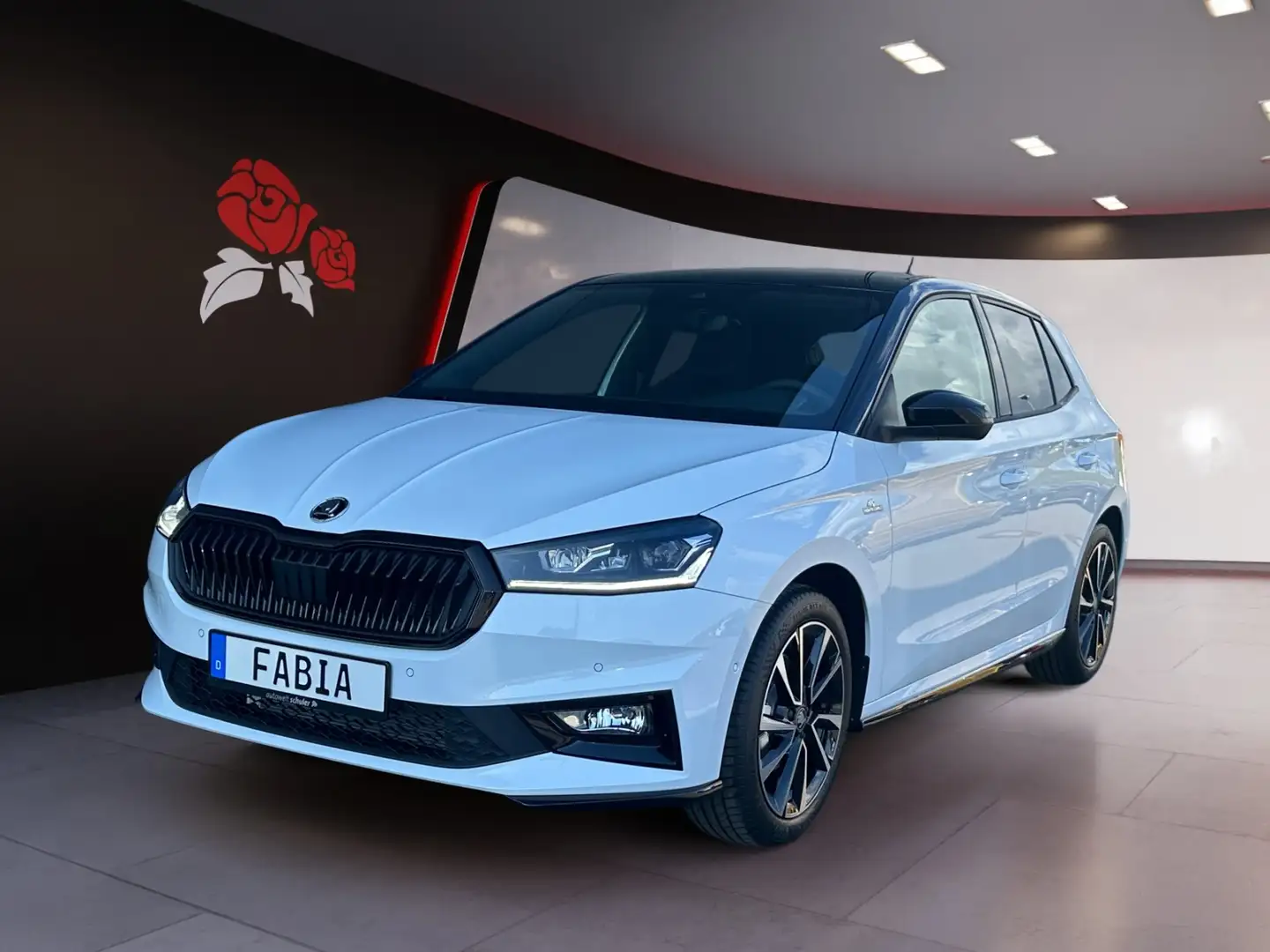 Skoda Fabia Monte Carlo1.5 TSI DSG NAVI LED Wit - 2
