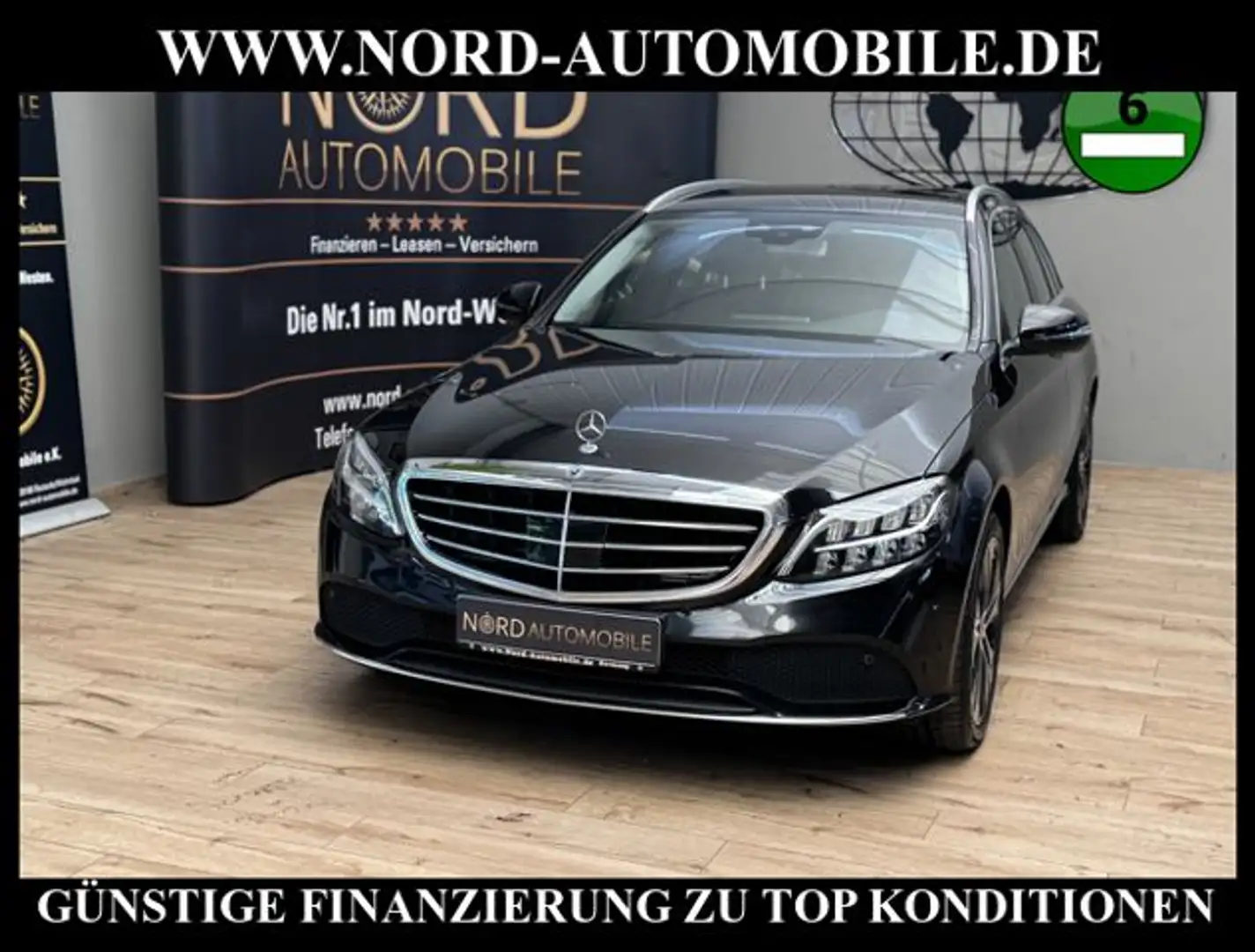 Mercedes-Benz C 220 d T Exclusive *Distro+*HUD*Kam*Comand*LED* Exclusi Nero - 1