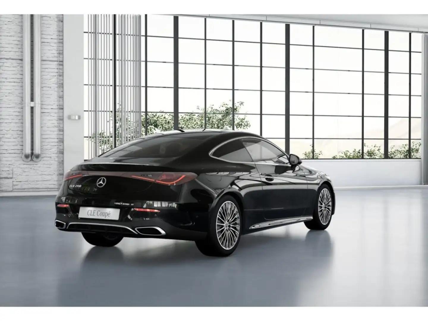 Mercedes-Benz CLE 200 Coupé AMG-Sport/DIGITAL/360/Memo/Keyl/19 Schwarz - 2