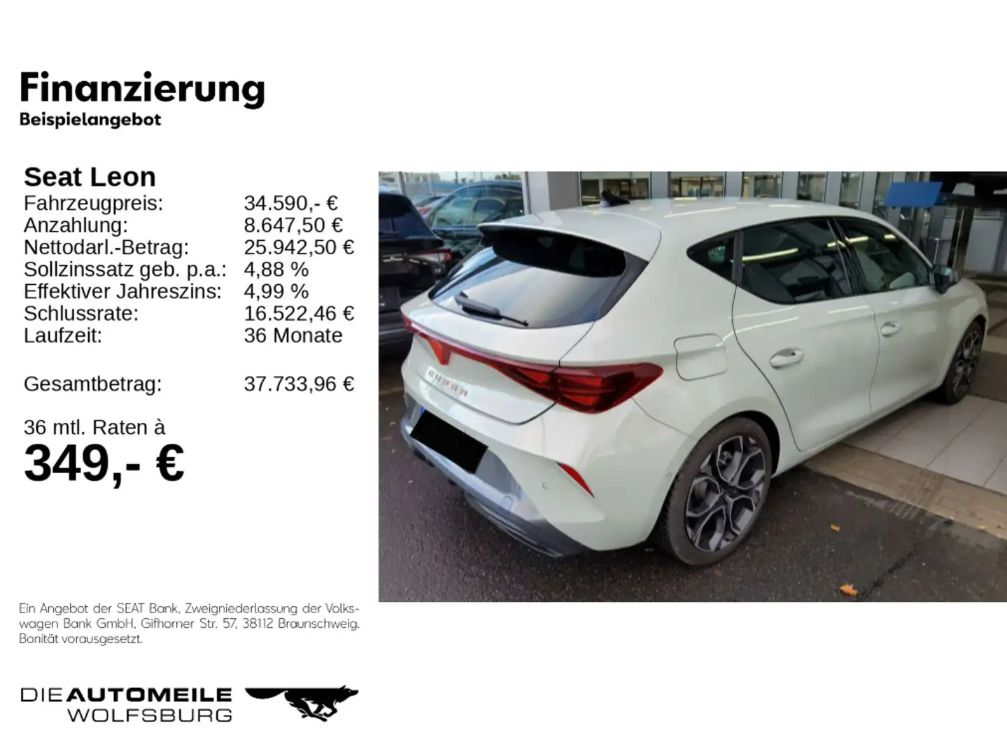 SEAT Leon (KUG)(05.2024->) 1.5 eTSI 110 kW Grau - 2