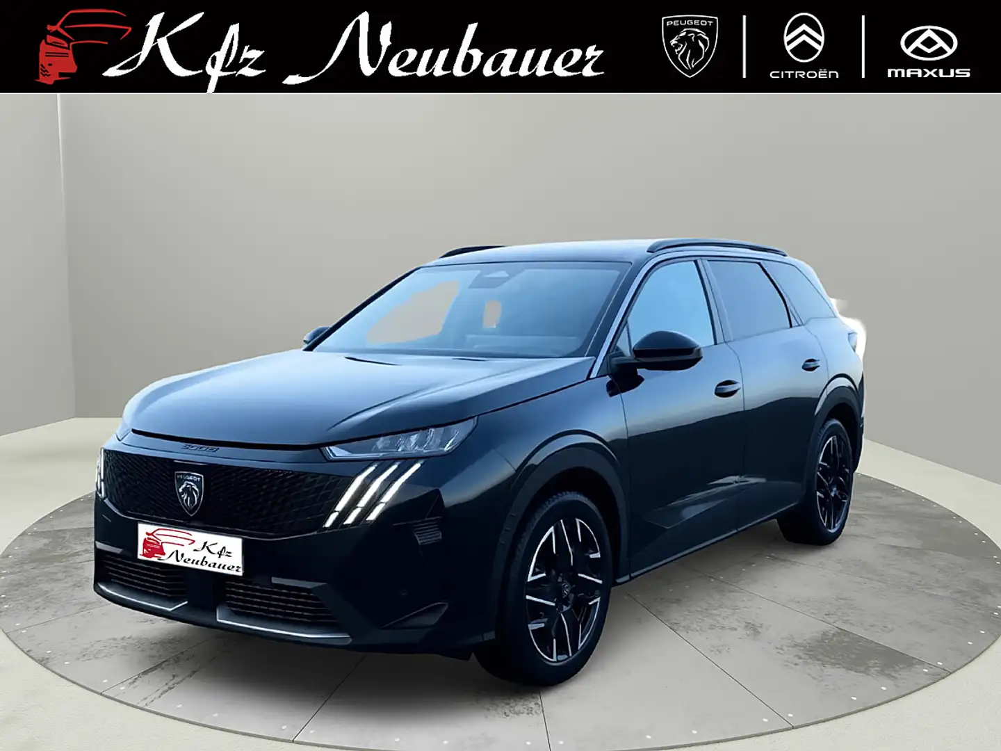 Peugeot 5008 mHEV 145 e-DCS6 Allure Aut. Schwarz - 1
