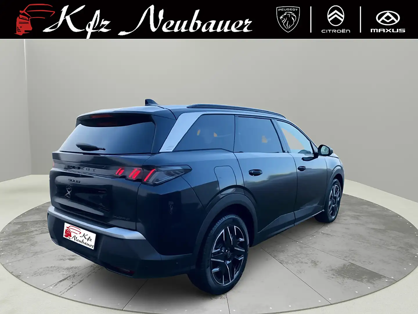 Peugeot 5008 mHEV 145 e-DCS6 Allure Aut. Schwarz - 2