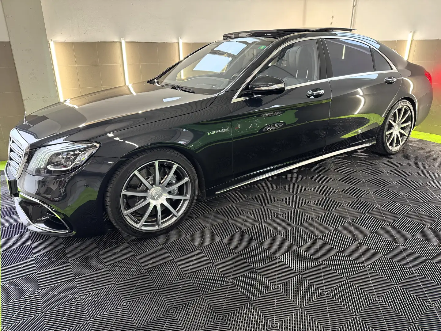 Mercedes-Benz S 63 AMG S 63 AMG L 4Matic+ Nappa/Carbon/Pano/Head-Up/VOLL Noir - 2