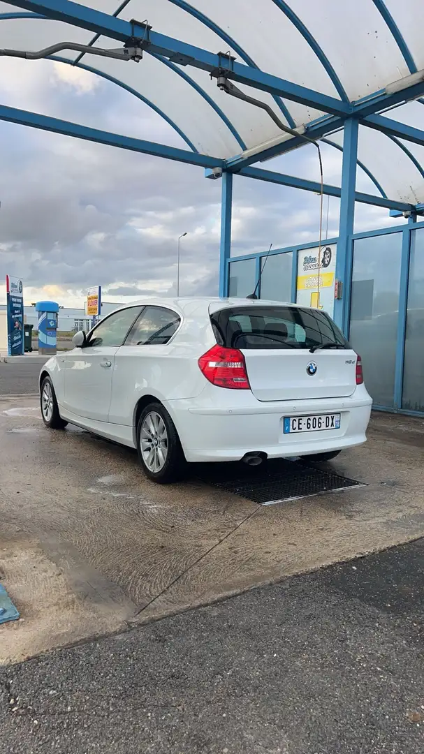 BMW 118 118d 143 ch Luxe Blanc - 2