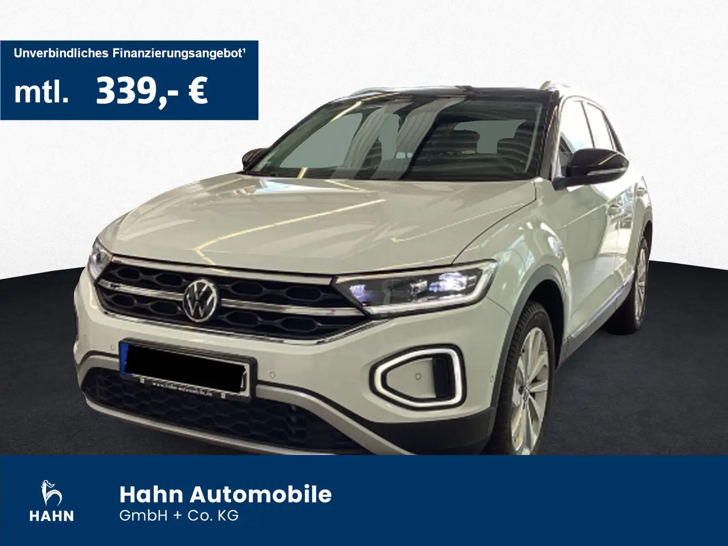 Volkswagen T-Roc 1.5TSI DSG Style Pano Navi LED Climatr PDC Weiß - 1