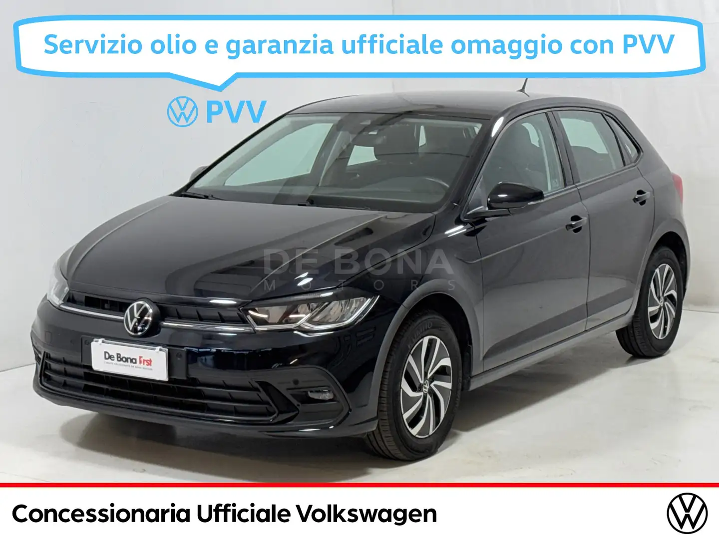 Volkswagen Polo 1.0 tsi life 95cv dsg Zwart - 1