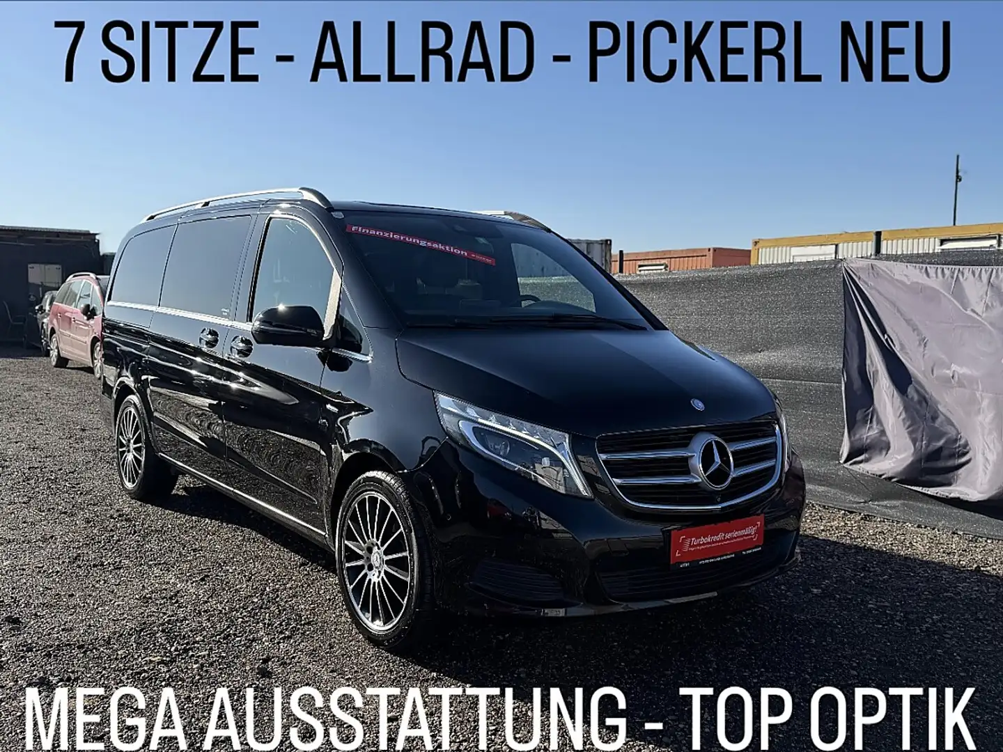 Mercedes-Benz V 250 d 4MATIC lang Avantgarde Aut. - MEGA Ausstattun... Schwarz - 1