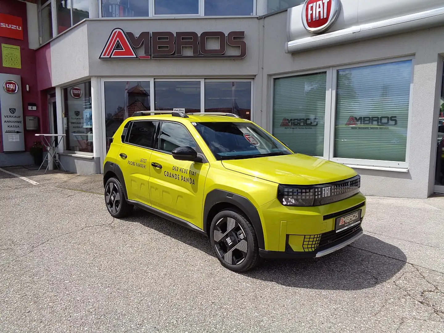 Fiat Grande Panda Elektro 44kWh La Prima Gelb - 1