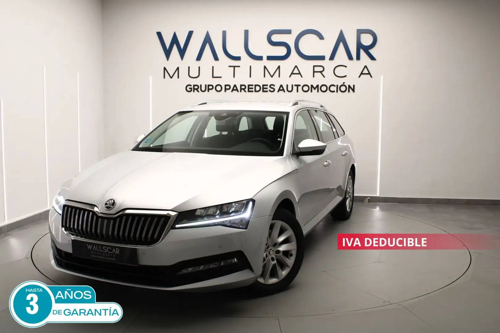 Skoda Superb 2.0TDI AdBlue Sport Line DSG7 110kW Gris - 1