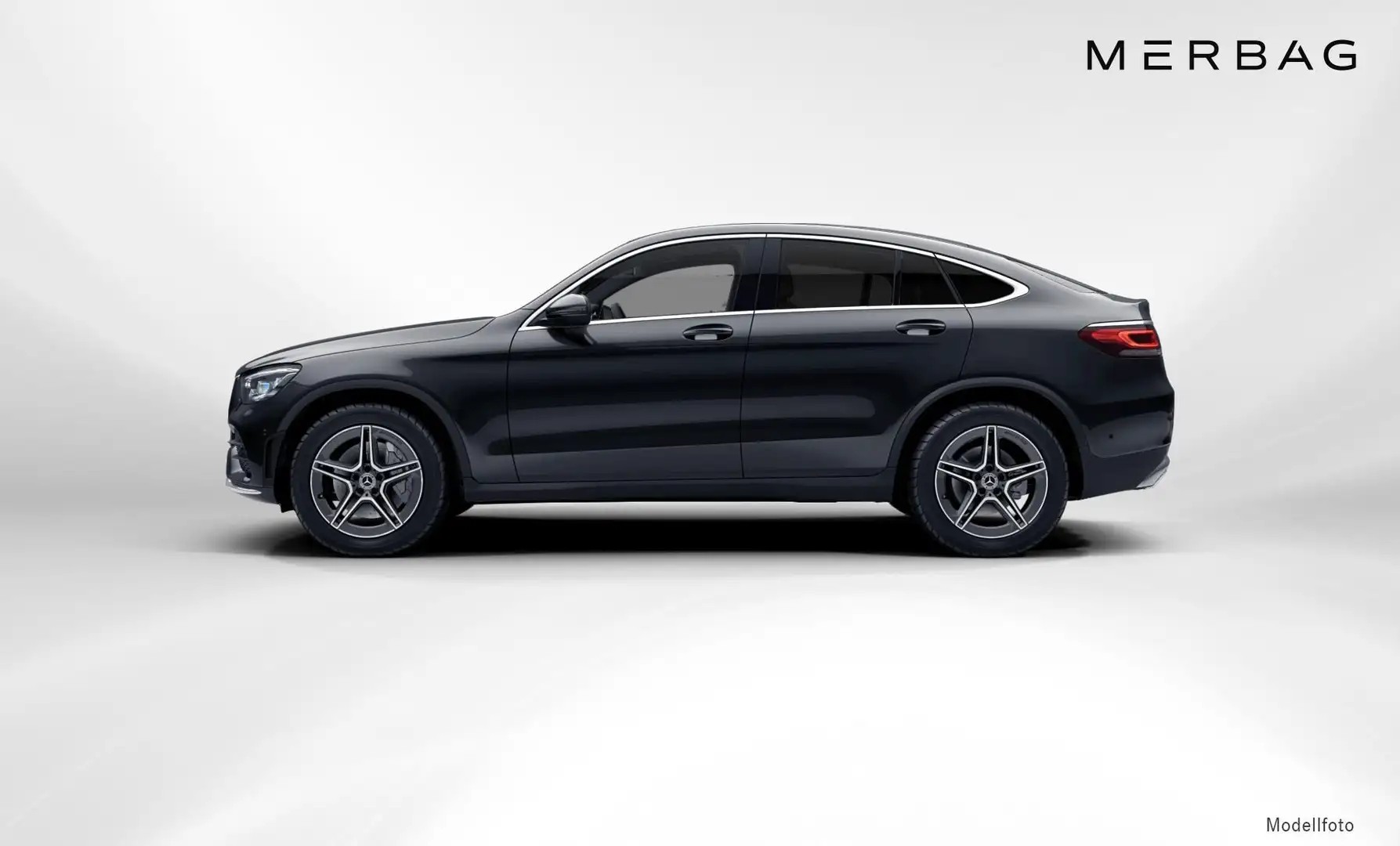 Mercedes-Benz GLC 300 4MATIC Coupé Noir - 2