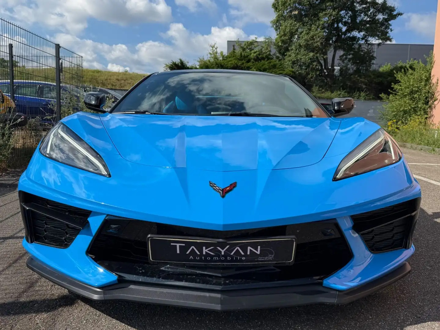 Corvette C8 Stingray Cabrio 3LT Voll-CARBON-LED-HeadUp Blau - 2