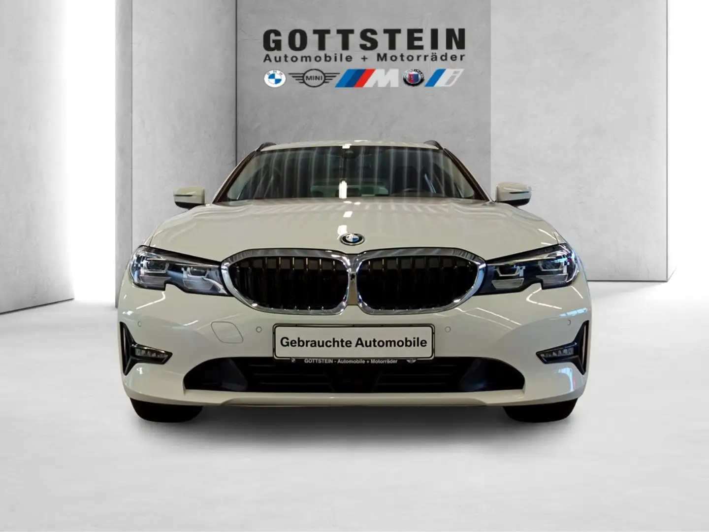 BMW 320 e Touring Aut. Advantage Weiß - 1