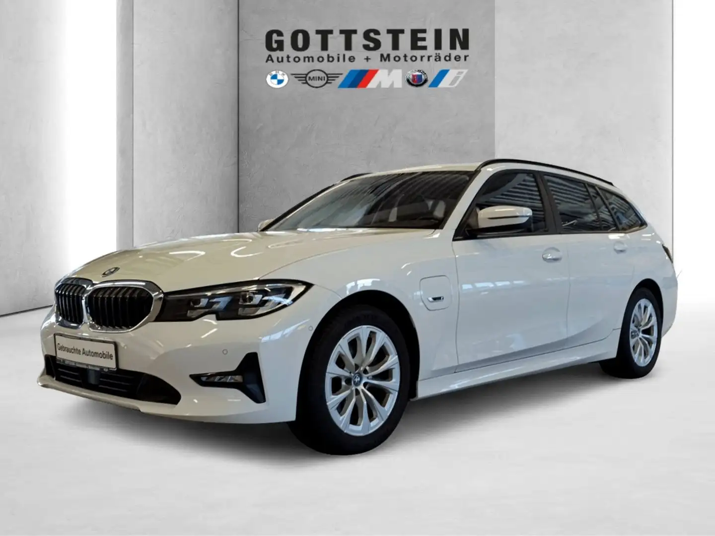 BMW 320 e Touring Aut. Advantage Weiß - 2