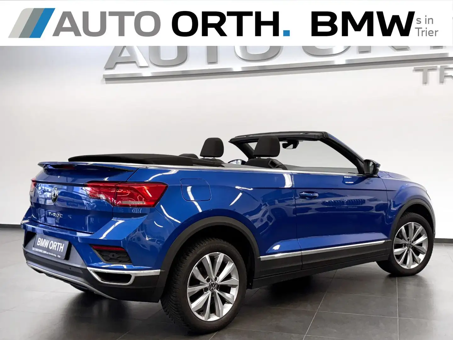 Volkswagen T-Roc Cabriolet 1.0 TSI Style NAVI LED ACC SIHZ Blau - 2